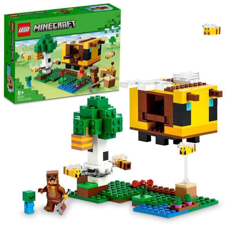 LEGO - LEGO Minecraft The Bee Cottage 21241 (254 Pieces)