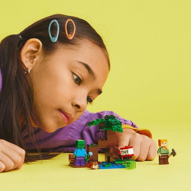 LEGO Minecraft The Swamp Adventure 21240 (65 Pieces), , large image number 1
