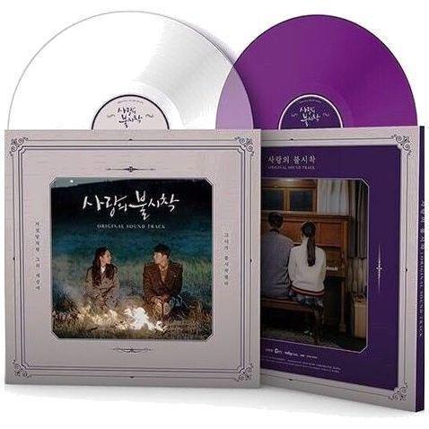 STONE MUSIC ENTERTAINMENT,GENIE - Crash Landing On You (K-Drama) (Clear & Purple Colored Vinyl) (2 Discs) (Limited Edition) | Original Soundtrack