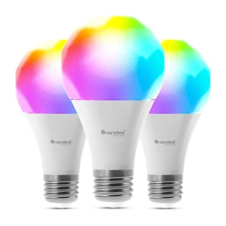 NANOLEAF - Nanoleaf Essentials HomeKit A60/E27 Smart Bulbs (Pack of 3)