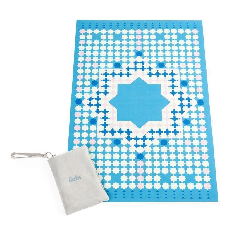 SABR - Sabr Marrakesh Compact Prayer Mat (67 x 108 x 0.1cm)