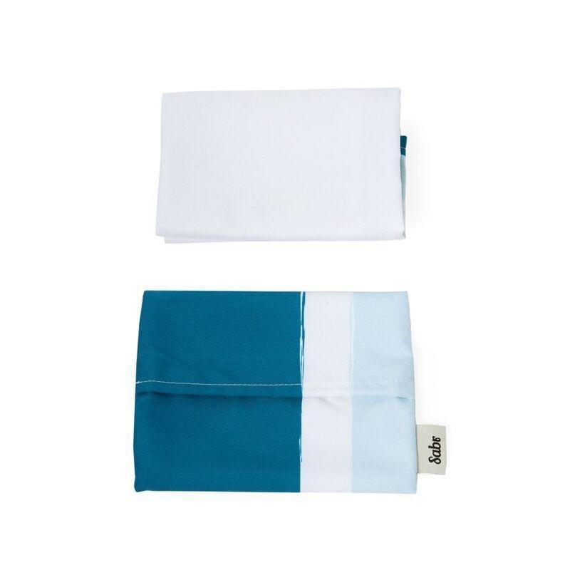 Sabr Zarqa Pocket Prayer Mat (60 x 114cm), , large image number 2