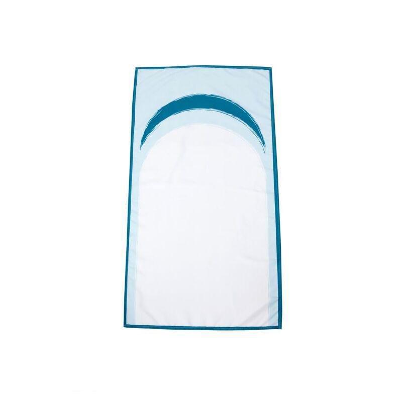 Sabr Zarqa Pocket Prayer Mat (60 x 114cm), , large image number 3