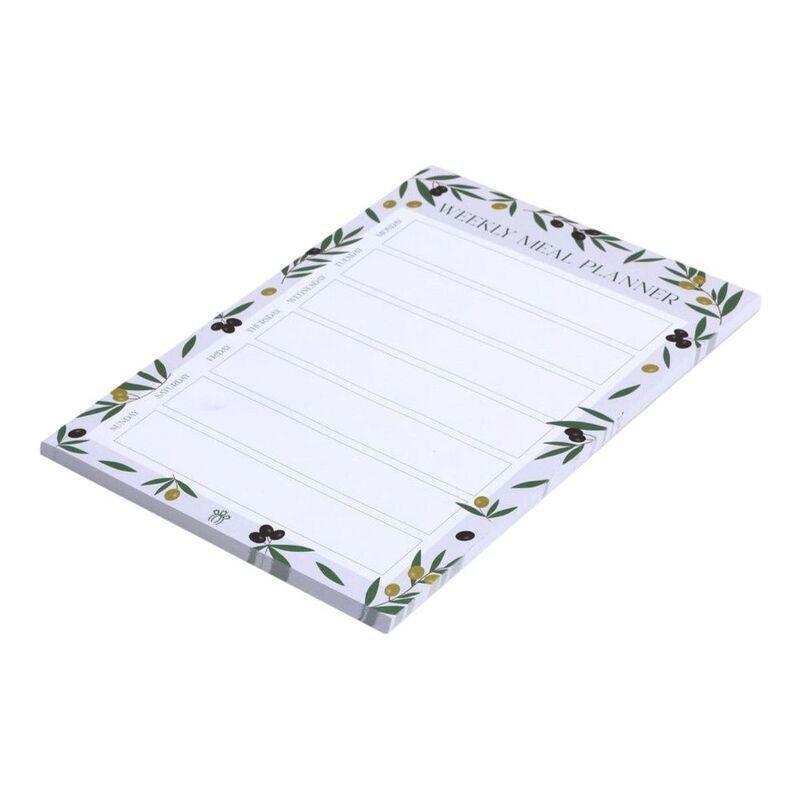 Prickly Pear Olive Magnetic Meal Planner With Shopping List (Set of 2), , large image number 3