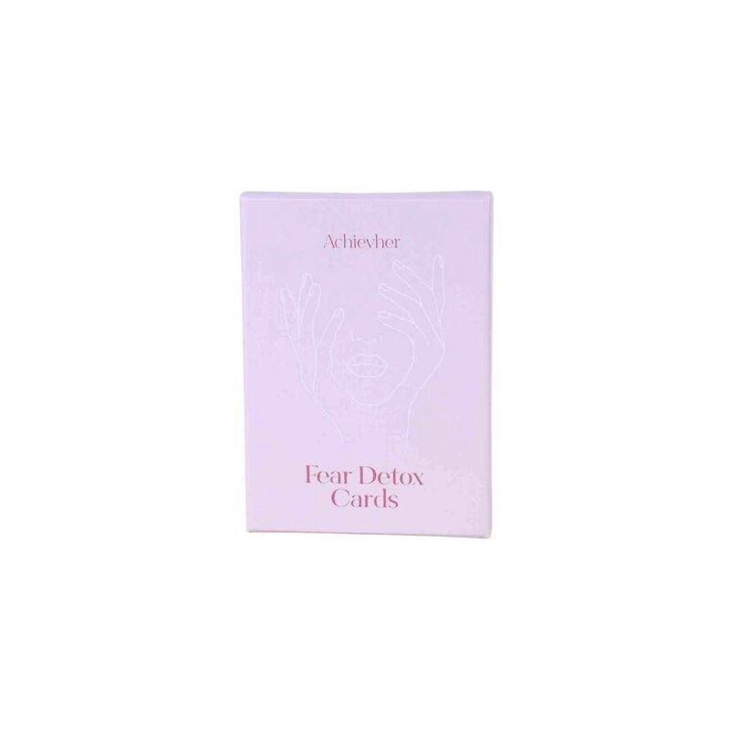 Achievher Fear Detox Motivation Cards - Beige, , large image number 2