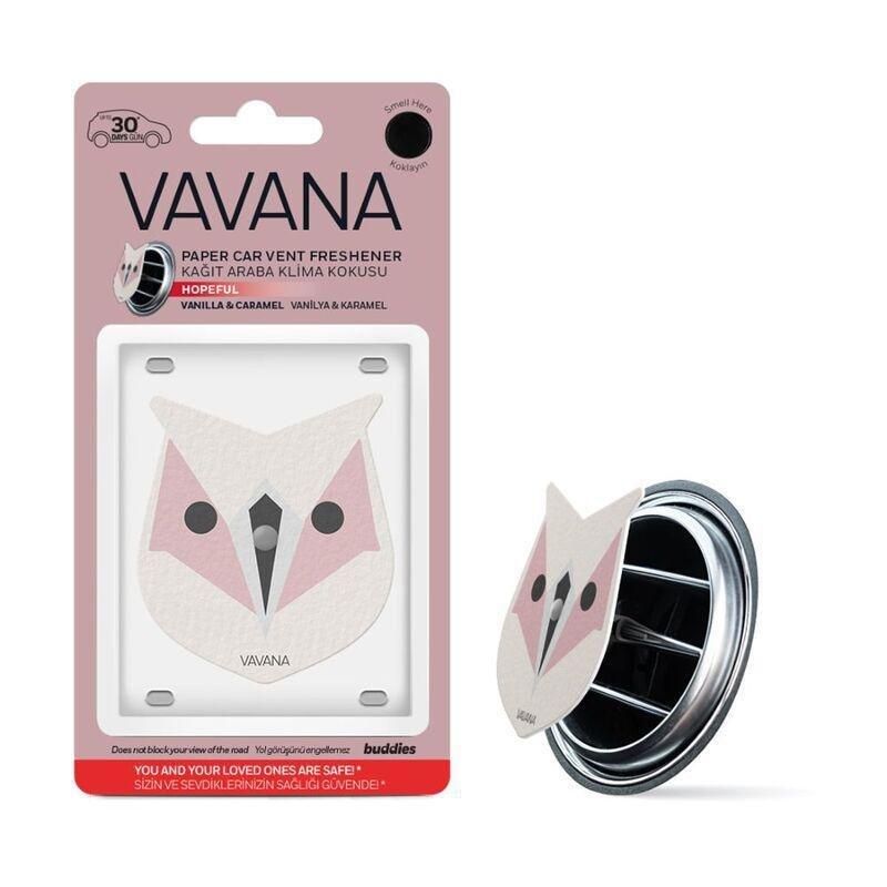 VAVANA - Vavana Buddies Hopeful Paper Car Vent Fresheners - Owl