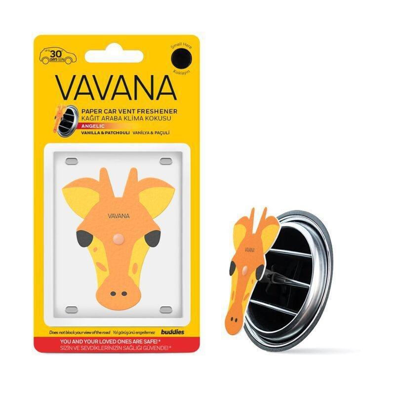 VAVANA - Vavana Buddies Angelic Paper Car Vent Fresheners - Giraffe