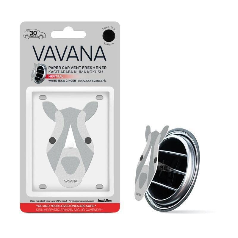 Vavana Buddies Neutral Paper Car Vent Fresheners - Rhino, , large image number 0