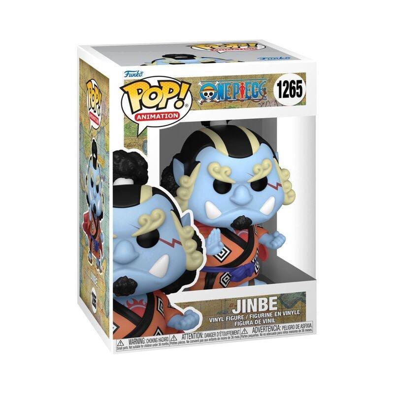 FUNKO TOYS - Funko Pop! Animation One Piece Jinbe 3.75-Inch Vinyl Figure (With Chase*)