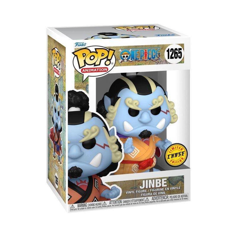 FUNKO TOYS - Funko Pop! Animation One Piece Jinbe 3.75-Inch Vinyl Figure (With Chase*)