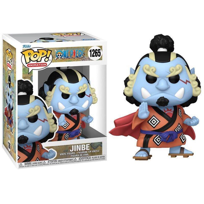 FUNKO TOYS - Funko Pop! Animation One Piece Jinbe 3.75-Inch Vinyl Figure (With Chase*)