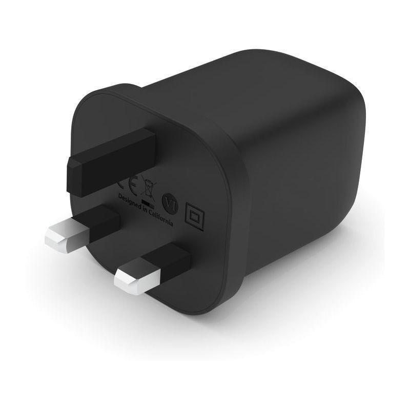 BELKIN - Belkin BoostCharge Pro Dual USB-C Gan Wall Charger with PPS 65W - Black