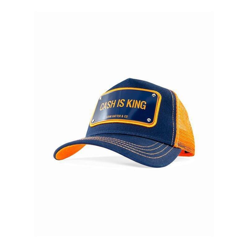 John Hatter Cash Is King Unisex Cap Dark Blue/Orange, , large image number 0