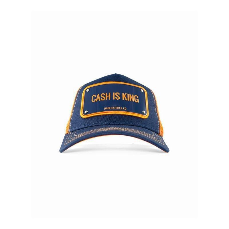 John Hatter Cash Is King Unisex Cap Dark Blue/Orange, , large image number 1