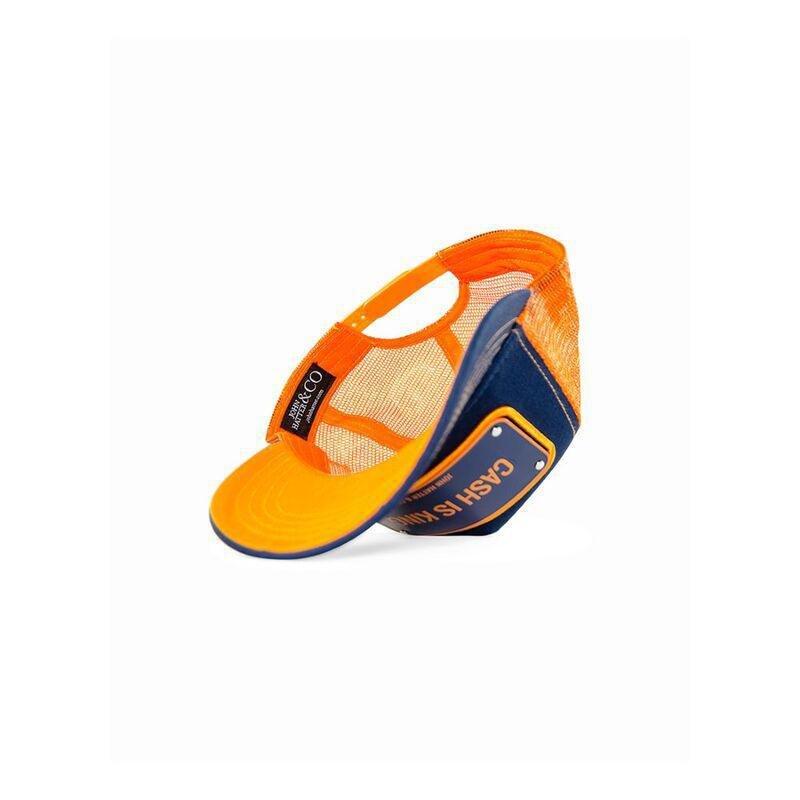 John Hatter Cash Is King Unisex Cap Dark Blue/Orange, , large image number 3