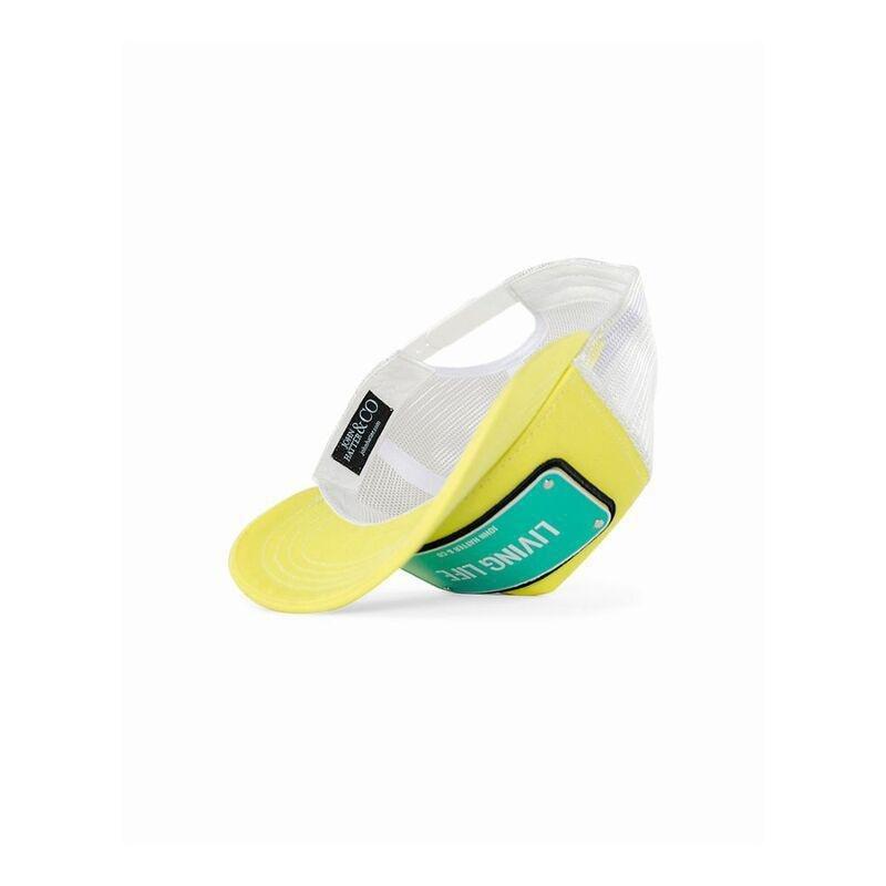 John Hatter Living Life Unisex Cap Yellow/White, , large image number 1