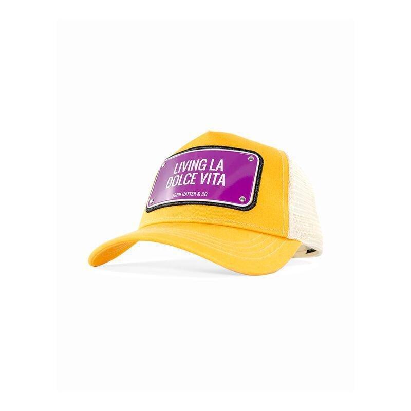 John Hatter Living La Dolce Vita Unisex Cap Peach/White, , medium