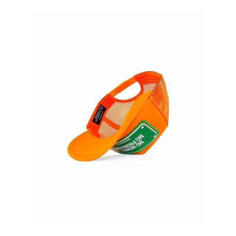 John Hatter Mo Money Mo Problems Unisex Cap Orange, , large image number 2