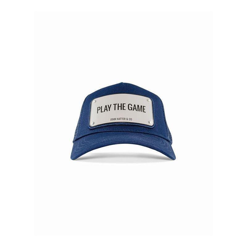 John Hatter Play The Game Unisex Cap Navy Blue, , large image number 0