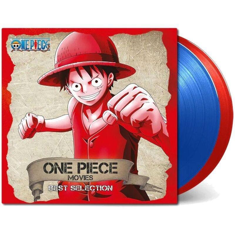 One Piece Movies Best Selection (Red & Blue Colored Vinyl) (Limited Edition) (2 Discs) | Original Soundtrack, , large image number 0