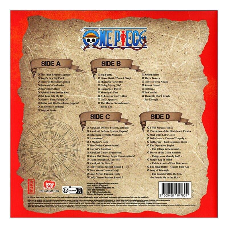 One Piece Movies Best Selection (Red & Blue Colored Vinyl) (Limited Edition) (2 Discs) | Original Soundtrack, , large image number 2