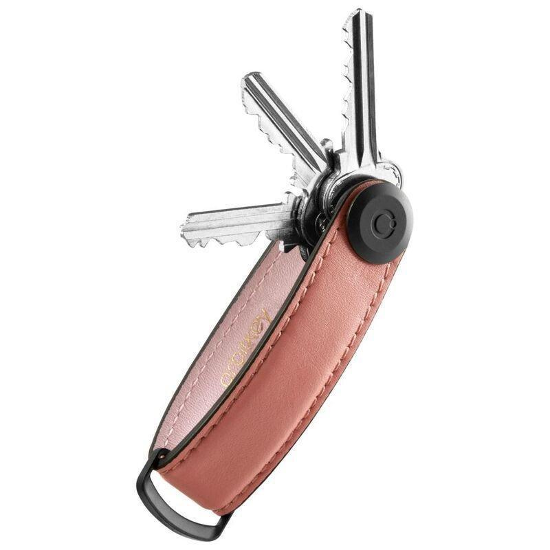 Orbitkey Seasonal Colour Key Organiser Leather - Cottoncandy, , medium