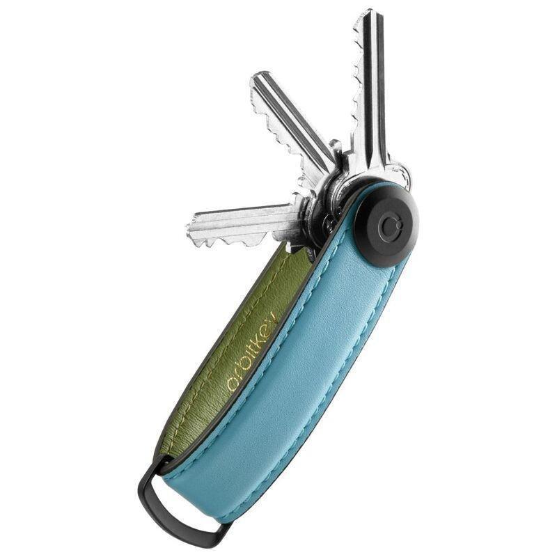 Orbitkey Seasonal Colour Key Organiser Leather - Sea Foam, , large image number 0