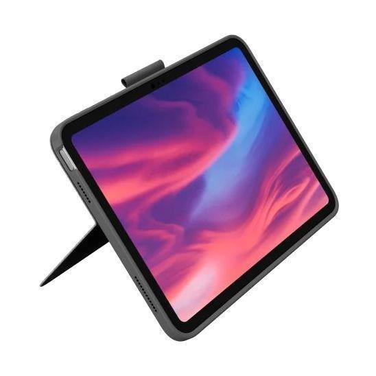 Logitech 920-011379 Combo Touch with Detachable Keyboard and Trackpad Case for iPad (10th Gen) - Oxford Grey (Arabic/English), , large image number 2