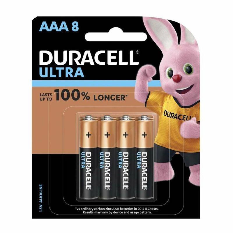 Duracell Ultra Aaa Alkaline Battery 8X 32056, , large image number 0