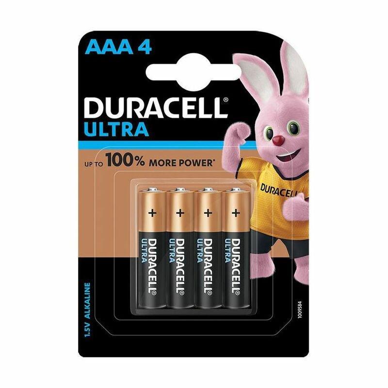 Duracell Ultra Aaa Alkaline Battery 4X 32055, , large image number 0