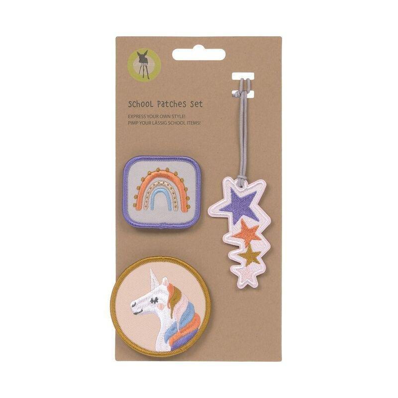 Lassig School Patches Set - Unicorn (Set of 3), , large image number 0