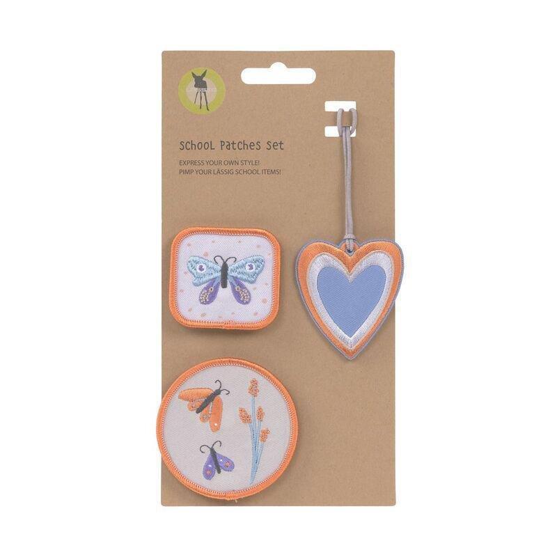Lassig School Patches Set - Butterfly (Set of 3), , large image number 0