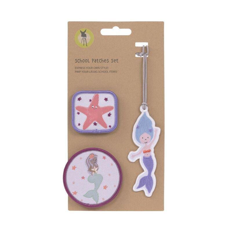 Lassig School Patches Set - Mermaid (Set of 3), , large image number 0