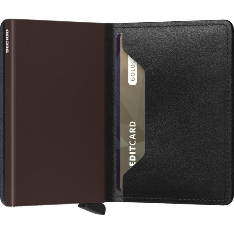 Secrid Slimwallet - Original Leather - Black/Brown, , large image number 2