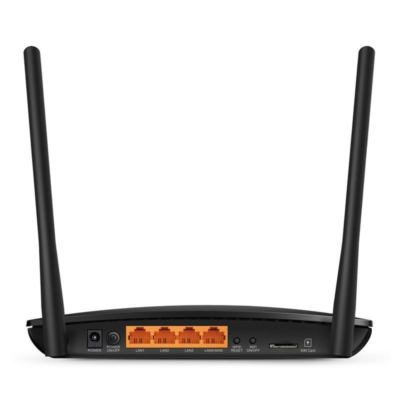 TP-LINK - TP-Link Archer AC750 Wireless Dual-Band 4G LTE Router (2.4 Ghz/5 Ghz)