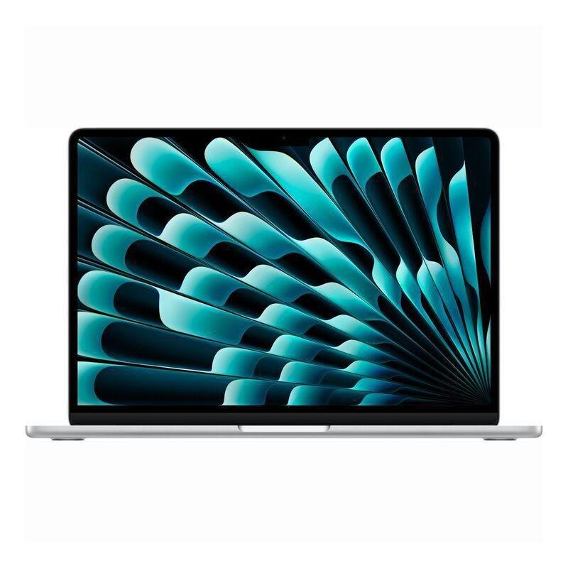 Apple MacBook Air 13-inch M3 chip 8-core CPU/8-core GPU/8GB/256GB - Silver (English/Arabic), , large