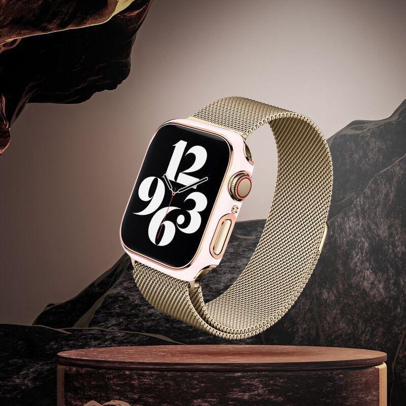 HYPHEN Apple Watch Frame Protector 45mm - Pink/Rose Gold, , large image number 1