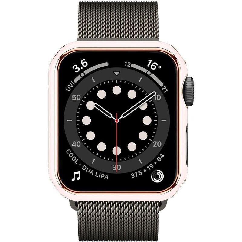 HYPHEN Apple Watch Frame Protector 45mm - Pink/Rose Gold, , large image number 5