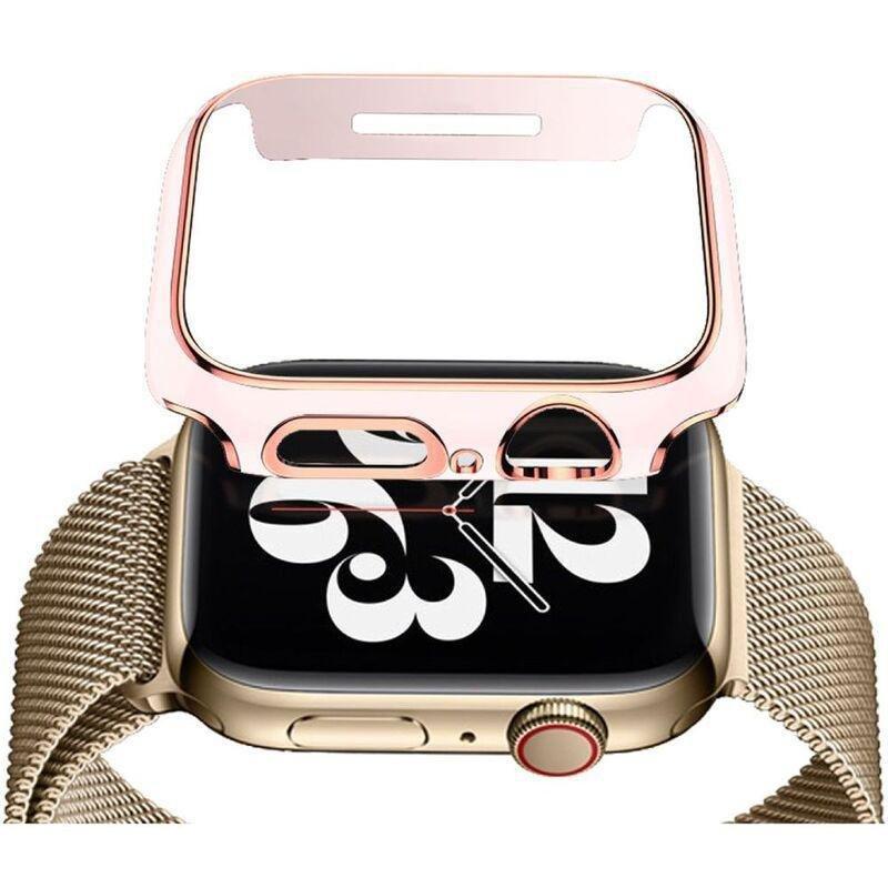 HYPHEN - HYPHEN Apple Watch Frame Protector 45mm - Pink/Rose Gold