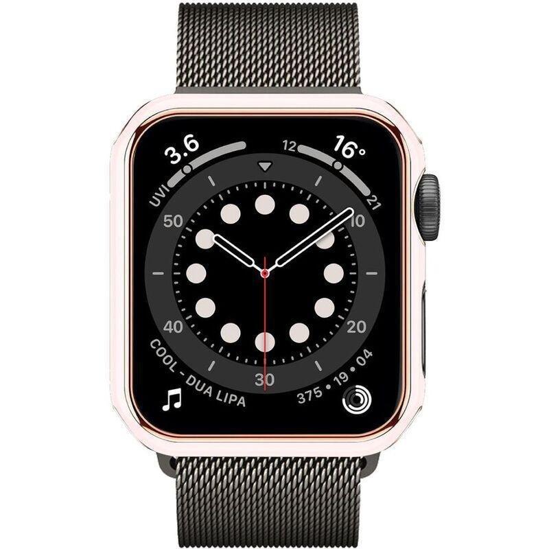 HYPHEN - HYPHEN Apple Watch Frame Protector 45mm - Pink/Rose Gold