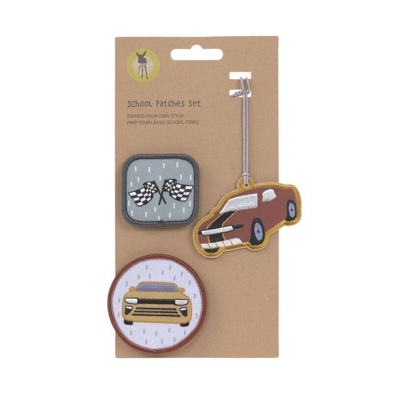 Lassig School Patches Set - Car (Set of 3), , medium