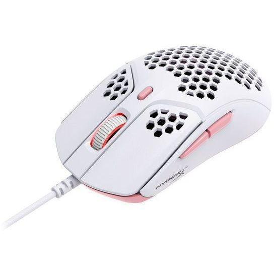 HYPERX - HyperX Pulsefire Haste Gaming Mouse - White/Pink