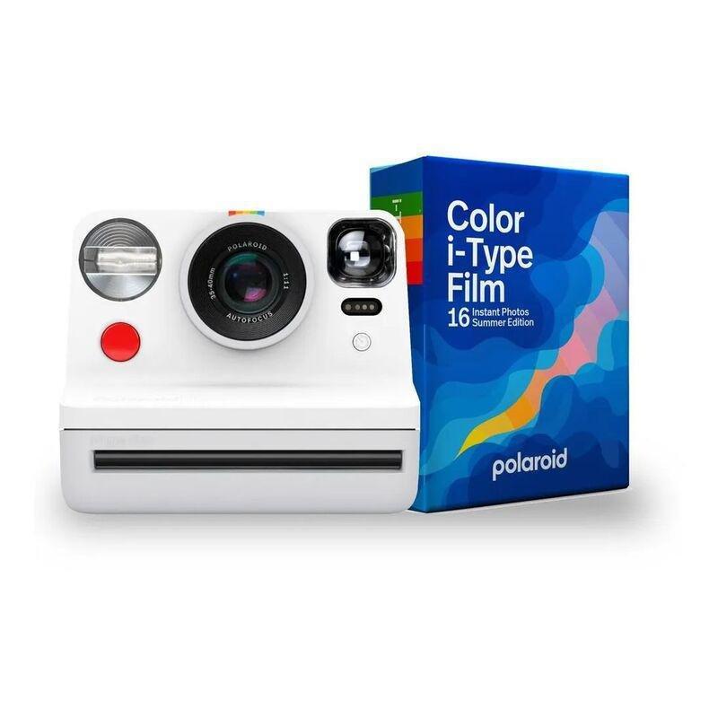 Polaroid Now Generation 2 i-Type Instant Camera - White - Summer Edition, , large image number 0