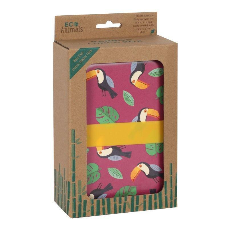 Something Different Toucan Bamboo Lunch Box, , large image number 2