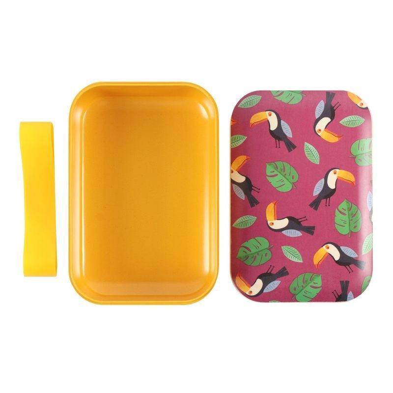 Something Different Toucan Bamboo Lunch Box, , large image number 3