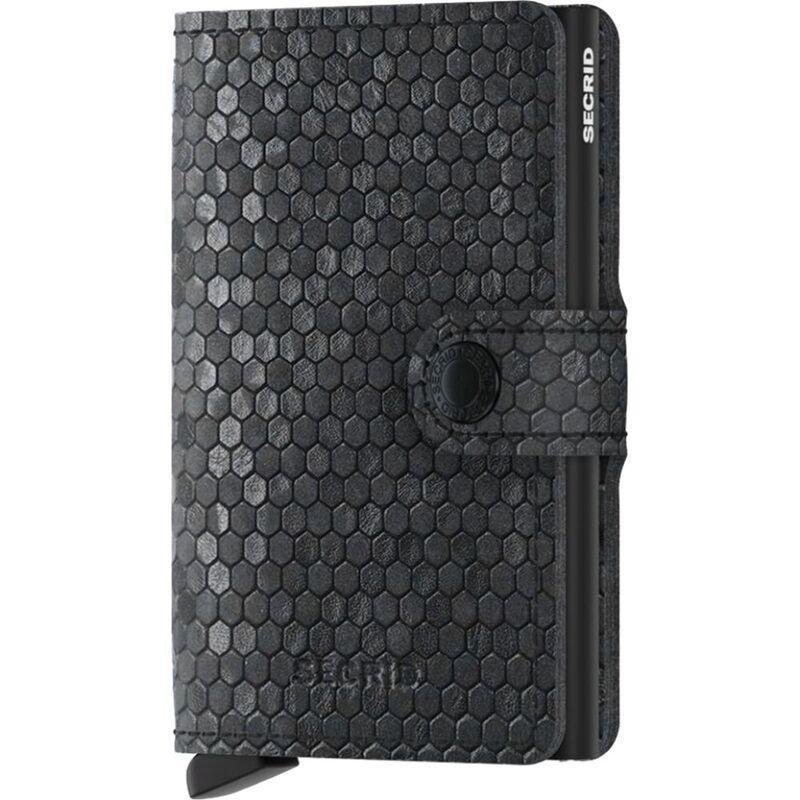 Secrid Miniwallet - Hexagon Leather - Black, , large image number 0