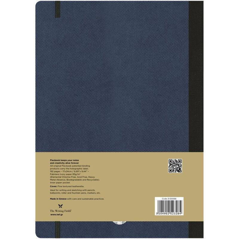 Flexbook Adventure Ruled B5 Notebook Royal Blue - Large - Royal Blue (17 x 24 cm), , large image number 1