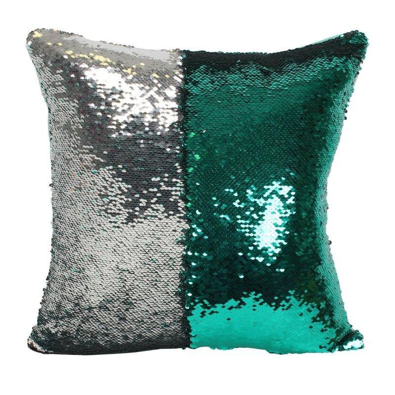 Something Different Reversible Sequin Mermaid Cushion, , large image number 0