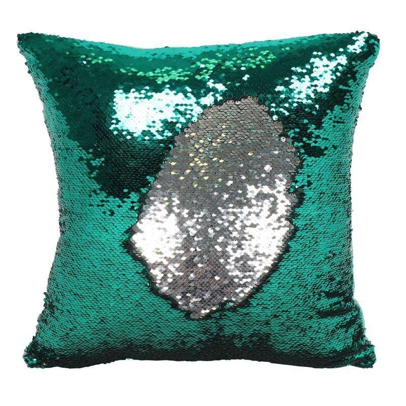 SOMETHING DIFFERENT - Something Different Reversible Sequin Mermaid Cushion