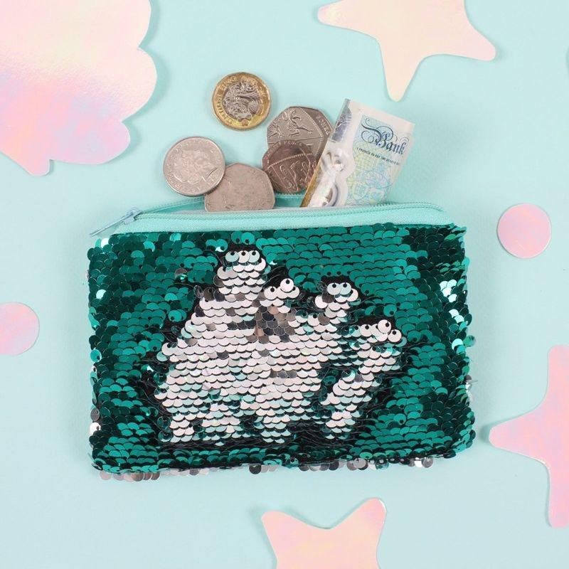 Something Different Mermaid Reversible Sequin Purse, , large image number 3